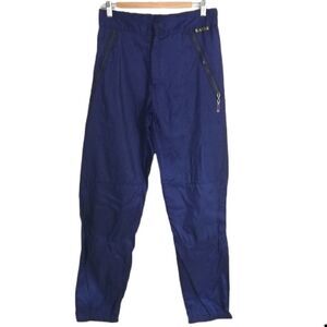 𝅺KANUK Cobalt Blue Waterproof Tapered Rain Pants Size Medium